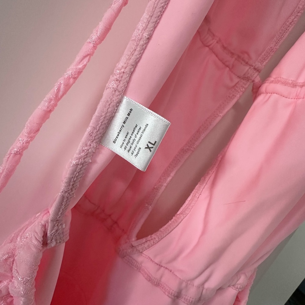 Strawberry MilkMob Pink Ruffled Halter Dress - Picture 8 of 9